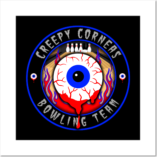 CREEPY CORNEAS - BOWLING TEAM Posters and Art